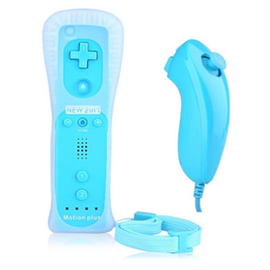 สำหรับ Wii U REMOTE 2 in 1ควบคุมการเคลื่อนไหวและบวกตัวควบคุมไร้สาย nunchuk สำหรับ Nintendo Wii จอยสติ๊ก - Product Image 4