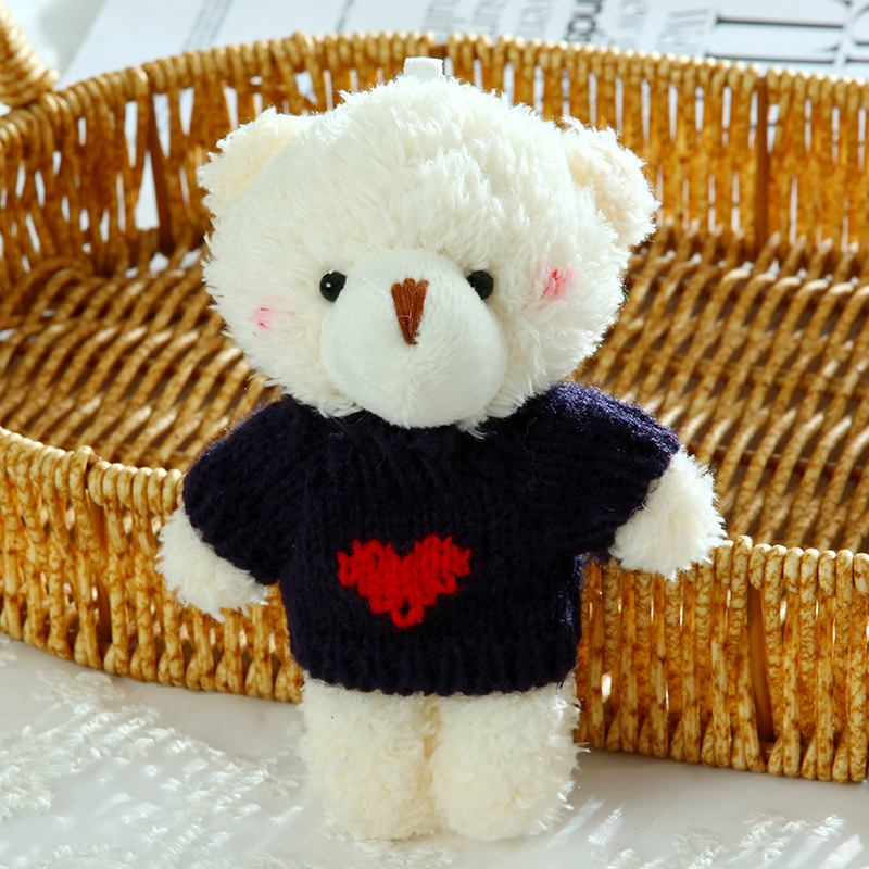 3 pulls blush gros ours riz blanc-13cm