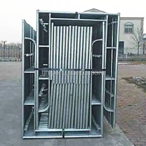 Bau Gerüst Rahmens ysteme Material konstruktion Laufsteg Bretter Rahmen Gerüst 5x5 Klammer rahmen für Schalung - Product Image 5