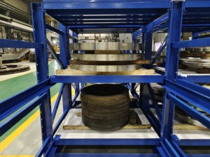 Unidad de almacenamiento Estantes y estantes apilables Estantería de palés Almacenamiento de almacén Estante de palés extraíble Sistema de estante de molde de metal de almacenamiento - Product Image 6