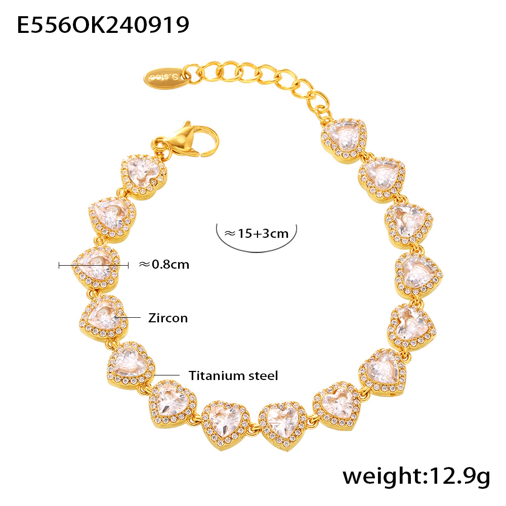 E556-love gold white