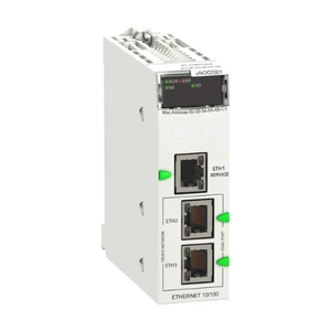 イーサネットモジュールM580-3ポートイーサネット通信Modicon PLCモジュールアナログ入力モジュールBMENOC0301(C) - Product Image 1