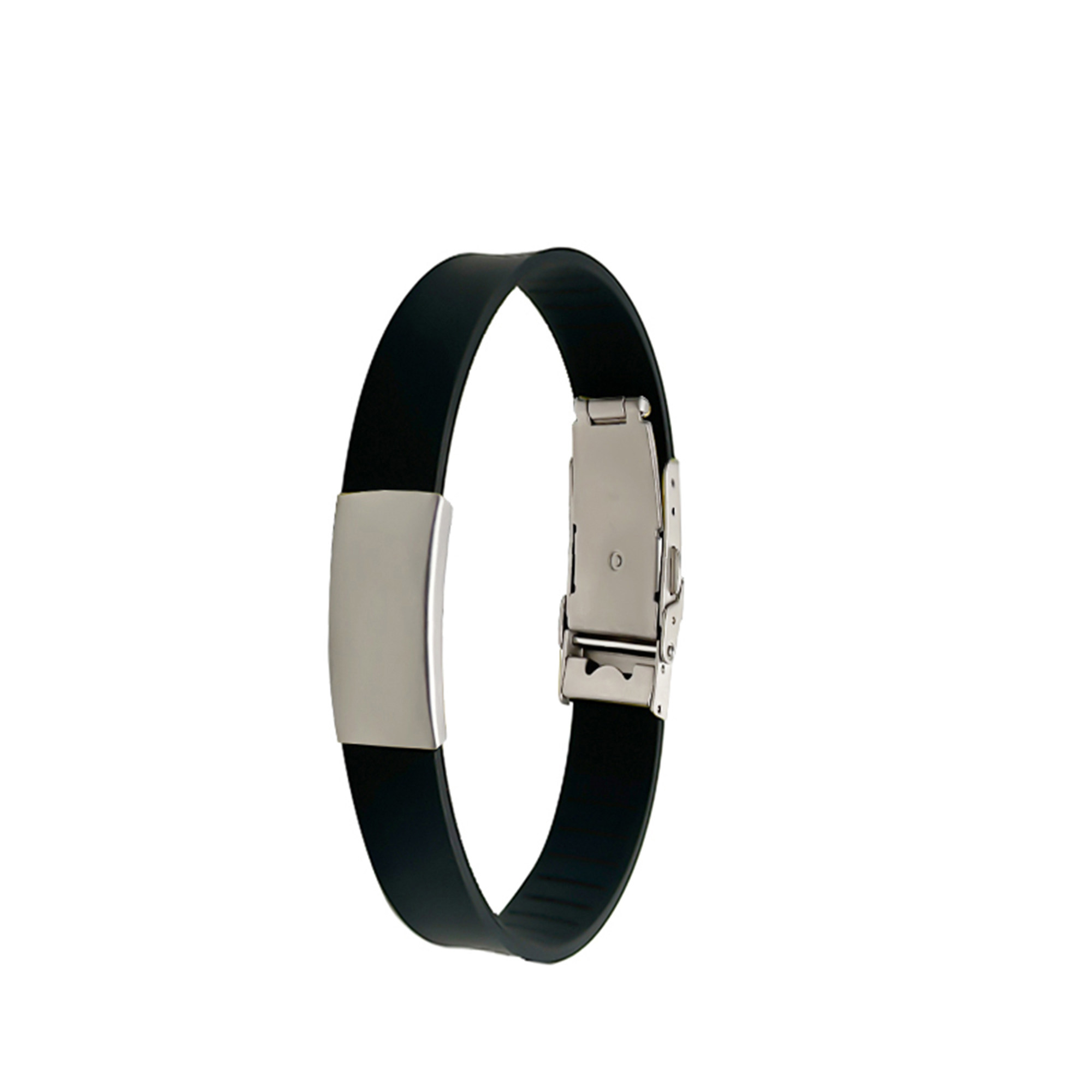 Bracelet en silicone de 15 mm de largeur sans NFC