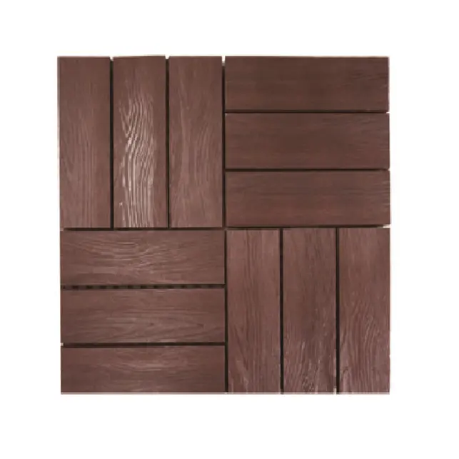 Grosir multi-tujuan DIY dek ramah lingkungan komposit lantai kayu instalasi nyaman bahan bangunan