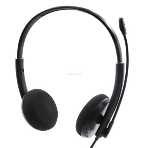 Cheapest USB Headphone with MIC /volume Control/mute <strong>Function</strong> and QD Cord for Voip <strong>System</strong>, PC, Mobile Phone - Product Image 5