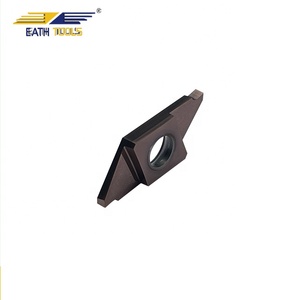 CTP15FRN Swiss-Type carburo di tungsteno <span class=keywords><strong>CNC</strong></span> utensili da taglio PVD tornio carburo inserto scanalato Parting inserti OEM personalizzabili