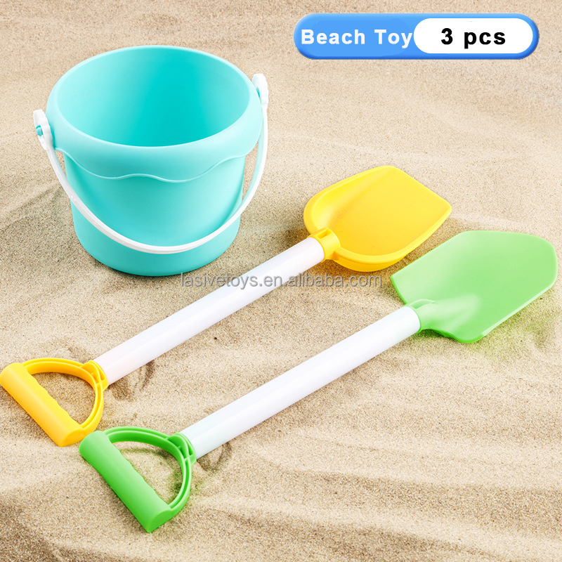 3-piece set blue bucket
