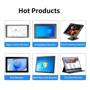 8 10,1 11,6 15 18,5 21,5 Zoll Embedded Panel PC LCD-Monitor mit kapazitivem Touchscreen PCAP VGA HD-MI für Industrie computer - Product Image 6