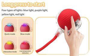 Juguetes interactivos de entrenamiento, juguetes de hierba gatera que se mueven automáticamente para gatos, pelota eléctrica para mascotas, pelota rodante automática, juguetes inteligentes para gatos - Product Image 5