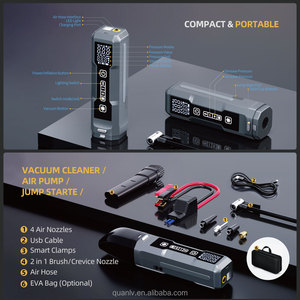 Avviatore di Emergenza Portatile ad Alta Corrente 1000A con Ricarica Rapida, Schermo Digitale, Monitoraggio Pressione Pneumatici, ABS, 4 Funzioni in 1 per Auto - Product Image 2