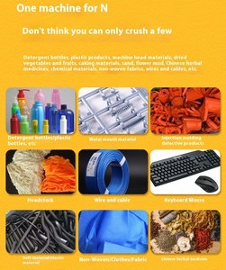 Elektrik motoru ekstrüzyon parçalayıcı büyük plastik kırıcı makineleri atık plastik PE PET PVC geri dönüşüm için HDPE parçalayıcı makinesi - Product Image 6