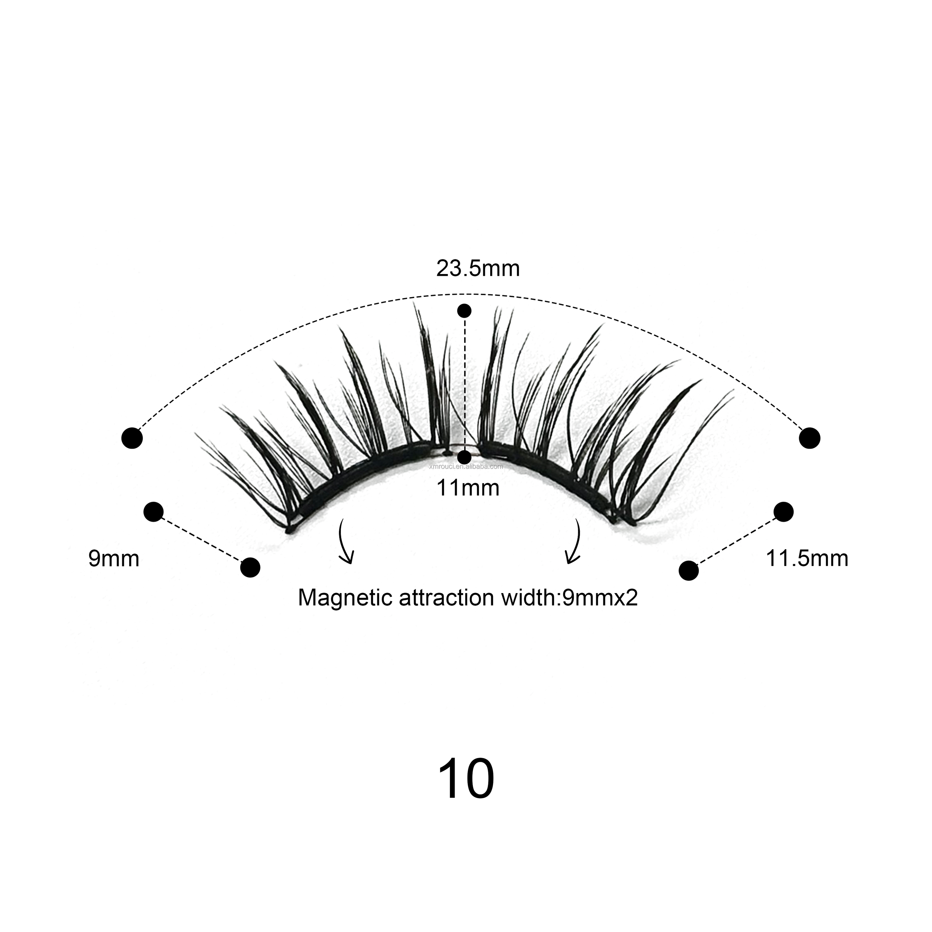 10 ciglia Micro Wind