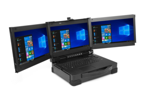 Portable Case Folding Screen Portable All-in-one Machine Flip up Three Screens Industrial Panel Pc I5 Industrial <strong>Computer</strong> - Product Image 6
