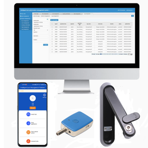 Serratura intelligente dell'armadio con funzionalità Anti-invecchiamento Software di gestione degli accessi IP di vetro porta in alluminio per armadi elettrici - Product Image 3