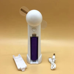 新製品ミニポータブルハンディLedカスタムメッセージ電池ファン、プログラマブルLedディスプレイハンドヘルド電気ファン - Product Image 6
