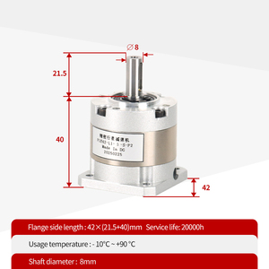Nema17 Stepper Motor High Precision Small Planetary Gearbox 5:1 RatioLow Backlash Planetary Speed Reducer Servo Stepper Motor - Product Image 3