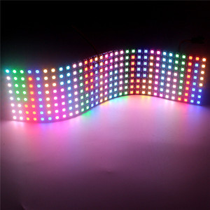 WS2812B <span class=keywords><strong>LED</strong></span>-Pixel modul 5050 RGB Eingebautes 2812 IC-adressierbares Wärme ableitung SMD Small Round Board Light <span class=keywords><strong>String</strong></span> Piece