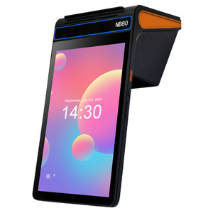Noryox nb80r cầm Tay POS 8 inch Android 13 58/80 mét 4 gam Wifi 2 Sim thiết bị đầu cuối POS cầm tay NFC Reader 4 + 64GB di động POS - Product Image 1