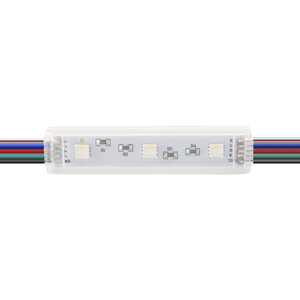 Светодиодный модуль 160 градусов 5050 RGB светодиодный модуль светодиодные модули водонепроницаемый IP68 ДЛЯ СВЕТОДИОДНОЙ вывески, 12 В светодиодный рекламный светодиодный световой модуль - Product Image 6