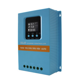 Werks lieferant 150A/120A Solar laderegler PWM-Typ mit LCD-Anzeige Präzise Zeit steuerung 12V/24V/36V/48V Ausgang