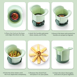 Đa Chức Năng Của Nhãn Hiệu Nhựa Trái Cây Cắt Hoán Đổi Cho Nhau Lưỡi Thép Không Gỉ Tái Sử Dụng Máy Rửa Chén An Toàn Rò Rỉ Bằng Chứng Dễ Dàng - Product Image 4