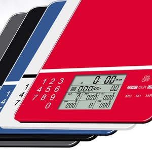LCDディスプレイ5kg家庭用バランスデジタルカロリー食品体重計と栄養計算機キッチンスケールカロリー - Product Image 5