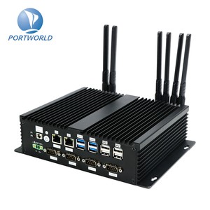 Integrado Android Linux OS Industrial AI Edge Computer Mini PC con interfaces de expansión ricas
