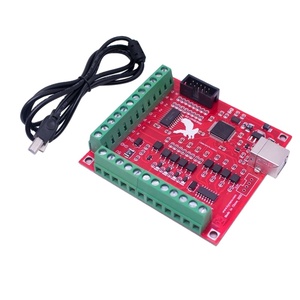 Mach3 Driven <strong>CNC</strong> Motion Control Card Kit 4 Axis <strong>USB</strong> <strong>CNC</strong> <strong>Controller</strong> Card 100Khz Breakout Board Compatible <strong>With</strong> WinXP Win7 - Product Image 5