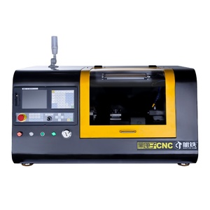 金属用ブラックボックスベンチトップCNC旋盤ミニCNCベンチ旋盤機 - Product Image 1