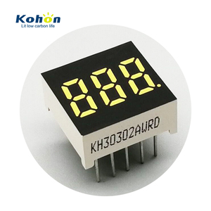 Emissione anodo comune bianco 0.3 pollici Led 7 segmento Display 3 cifre - Product Image 1