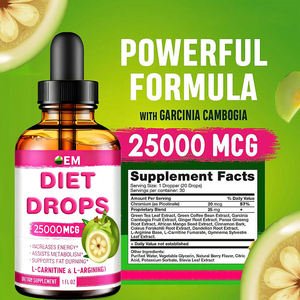 ยาระงับความอยากอาหารยาเสริมอาหารออแกนิก Garcinia cambogia อาหารเสริมลดน้ำหนักสำหรับผู้ใหญ่ฉลากส่วนตัว - Product Image 3