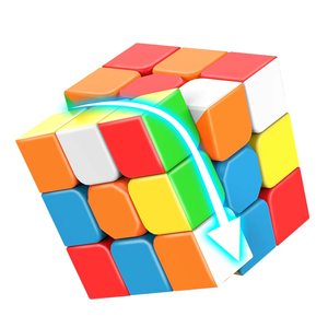 Nuovo prodotto per bambini giocattoli educativi di decompressione colorati lisci e divertenti secondo ordine triangolo del quarto ordine Fidget Magic Cube - Product Image 4