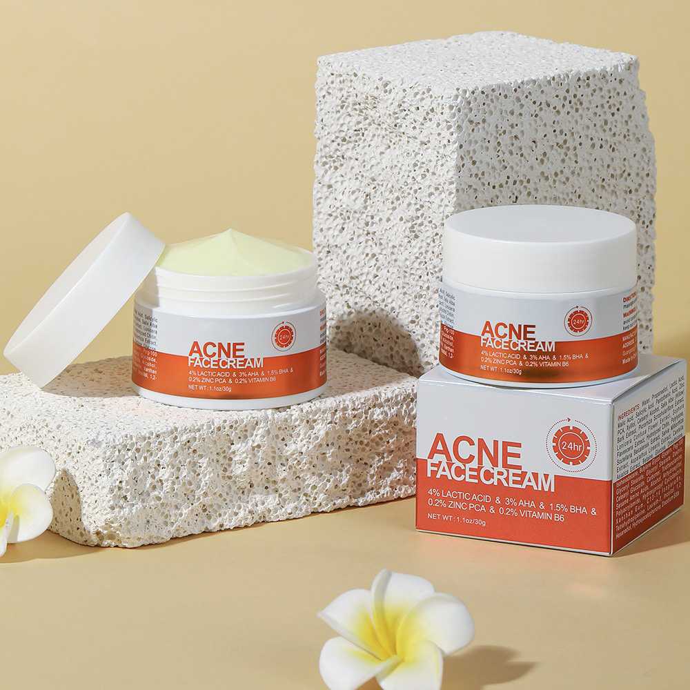 Crème visage anti-acné