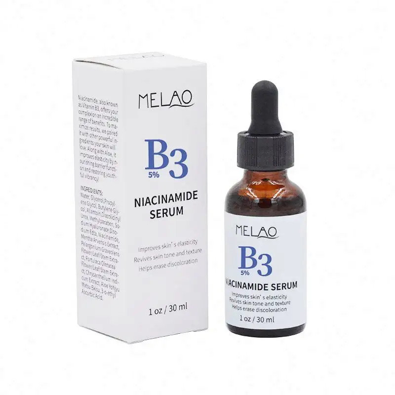 Vitamina B3 5% siero Niacinamide benefici pelle Anti-età e riduce