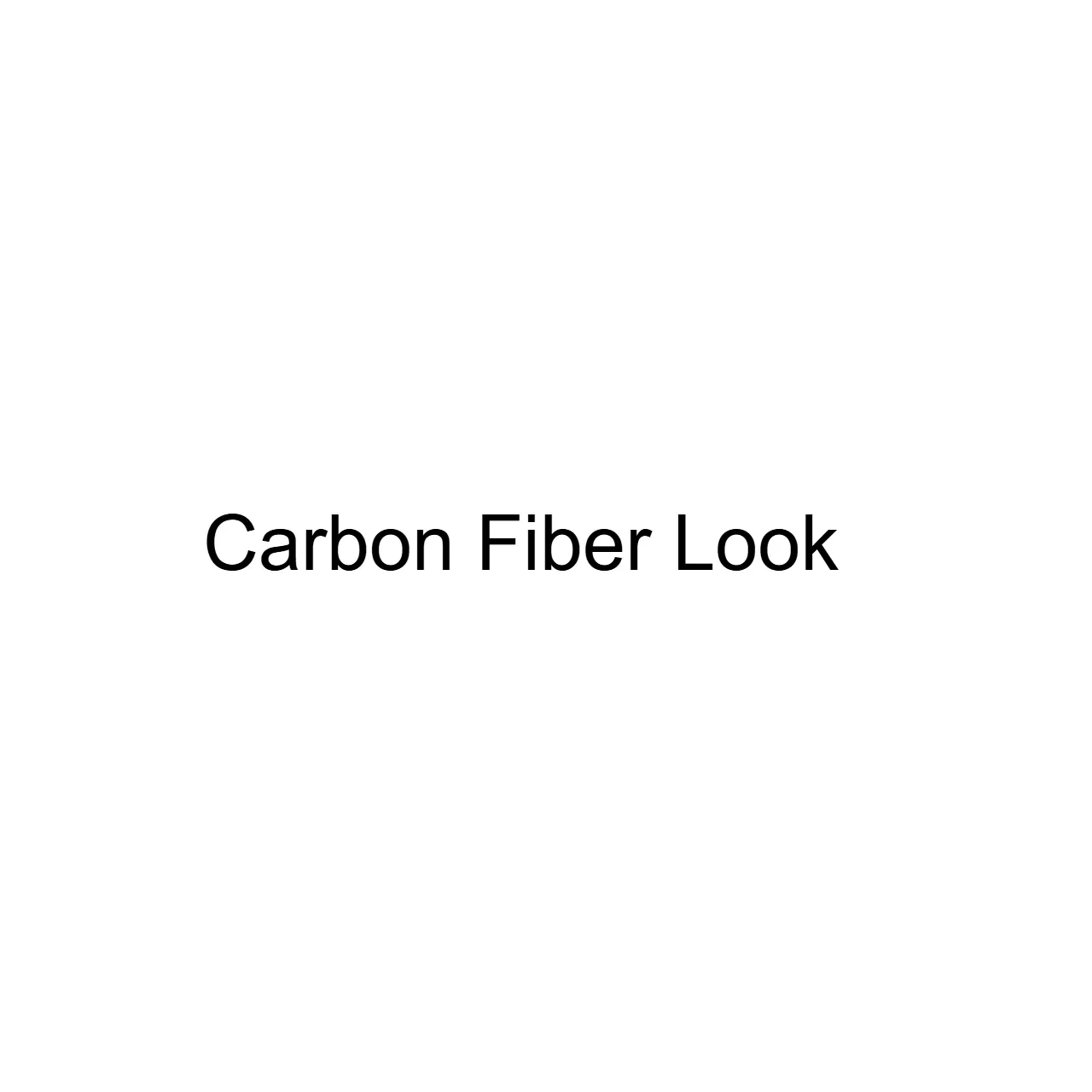 Aspecto de fibra de carbono