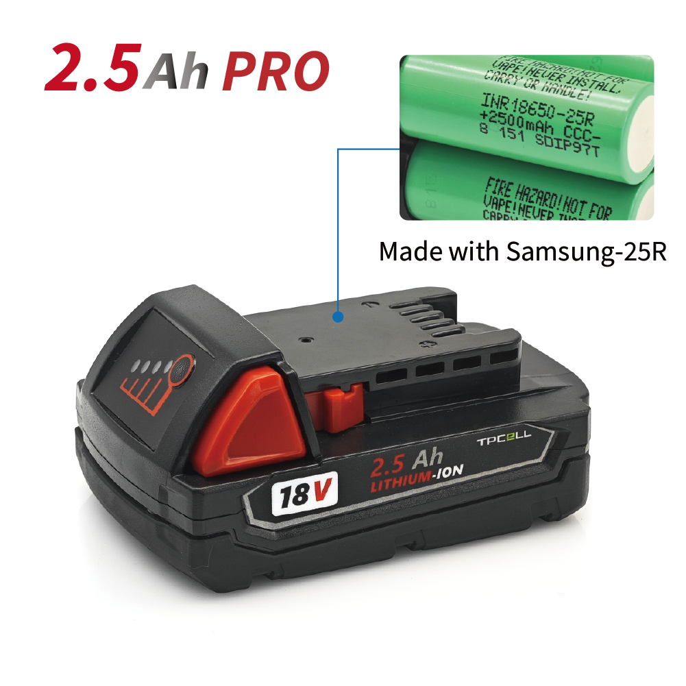 2,5 Ah pro