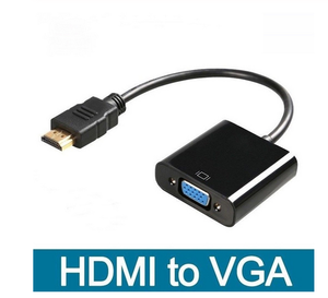 Adaptador de Cable HDMI a VGA convertidor HDMI a VGA macho a hembra con Chipset incorporado y hasta 1080p - Product Image 2