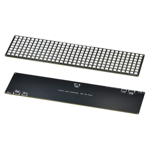 256 Bit WS2812 5050 RGB LED Light Board 8*32 integrato in colore pieno di colore Driver di verifica della scheda di sviluppo della luce - Product Image 1