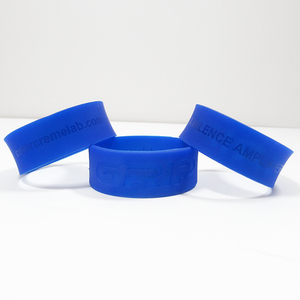 EDC夹现金带定制标志耐用硅胶卡带多色橡胶硅胶腕带-促销产品 - Product Image 1