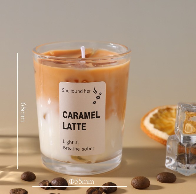 café au lait au caramel
