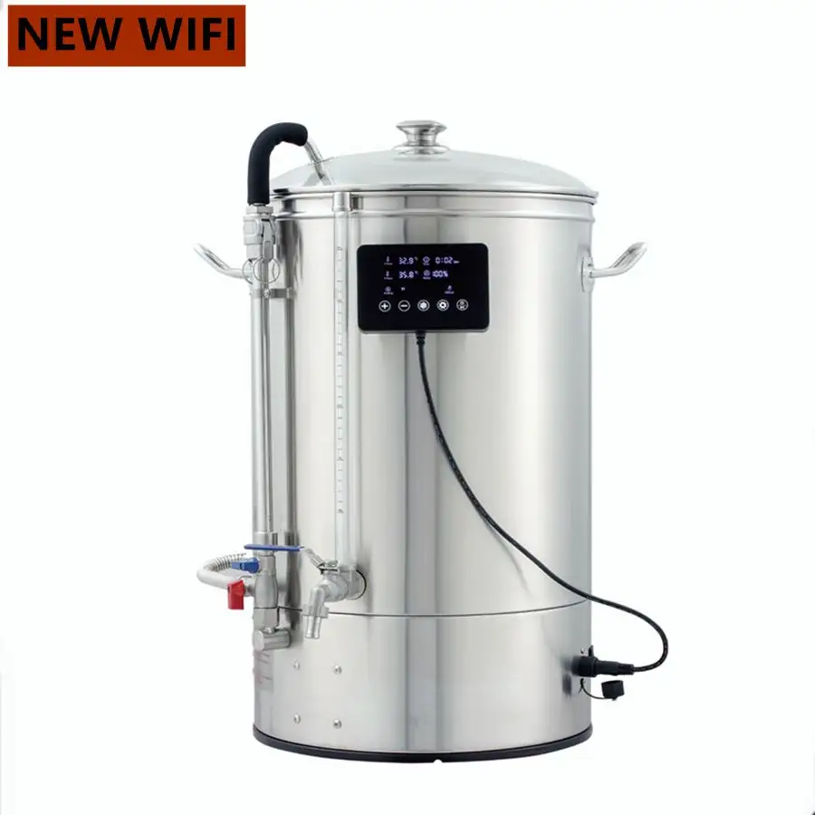 Novo WiFi Guten 40L 50L 70L anti-queima Homebrew Tudo em uma microcervejaria/Cerveja Artesanal máquina de cerveja/equipamentos Brewery