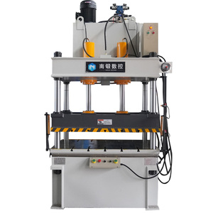 Emniyet ızgarası ile Metal şekillendirme için 63 ton çift silindirli entegre dört sütunlu hidrolik basınç makinesi - Product Image 1