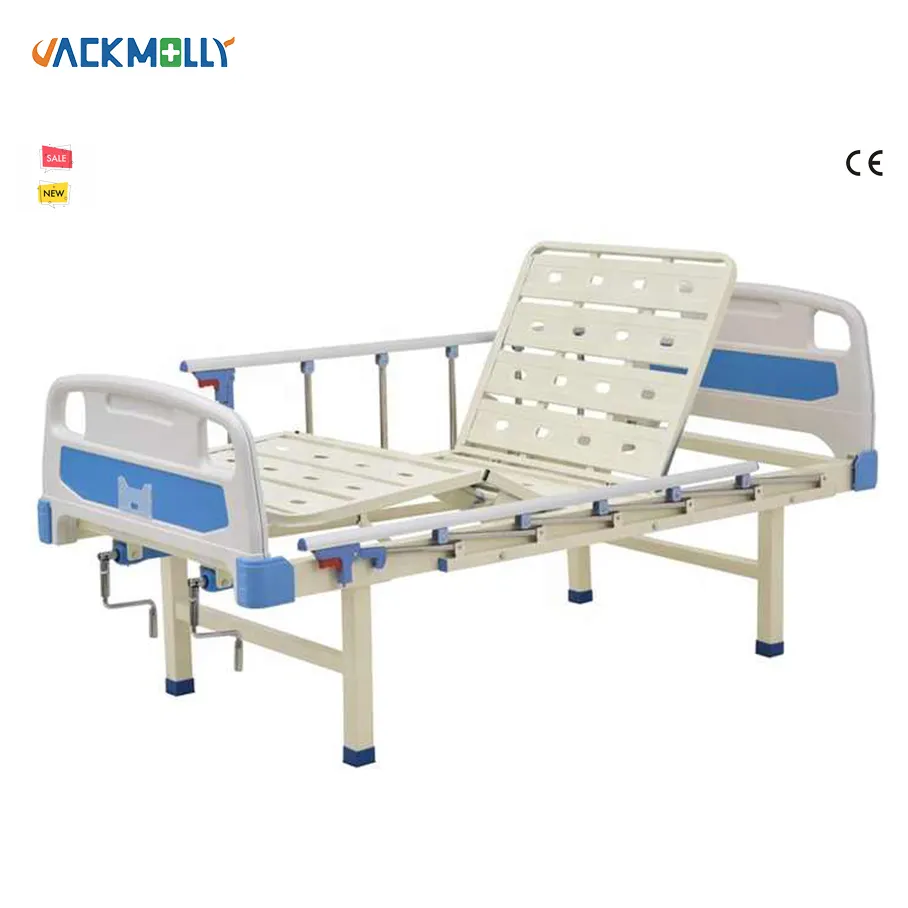 Hastane mobilyası iki fonksiyon hasta yatağı 2 krank hastane yatağı