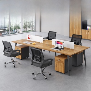 Hot Sale Solid Wood Employee Workstation Office <strong>Desk</strong> Modern Convertible Cubicle Staff 1.2m <strong>Simple</strong> Office <strong>Computer</strong> <strong>Desk</strong> - Product Image 3