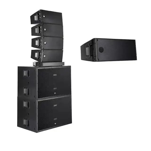 HDL 20-A doppio 10 pollici pro suono attivo a due vie line array altoparlante audio professionale sistema audio alimentato altoparlante rcf