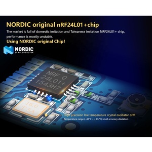 NRF24l01p 2.4 ghz 0dBm 1mW 200 metri modulo rf AS01-ML01IPX raspberry pi IPX antenna piccolo trasmettitore e ricevitore - Product Image 4