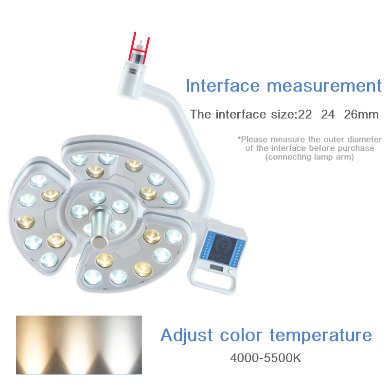 dental chair implant LED light shadowless surgical led oral lamp dental light