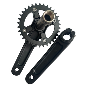 מערכת גלגלי שיניים לאופני הרים DEORE 1x12 הילוכים, מסגסוגת אלומיניום, אורך זרוע 170 מ\\\"מ, עם גלגל שיניים 32T, 34T, 36T, 38T. - Product Image 5