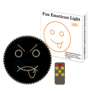 ไฟแสดงสีหน้ายิ้ม LED, โคมไฟหน้ายิ้มไฟควบคุมระยะไกลไฟท้ายหน้าต่างด้านหลังแบบมัลติฟังก์ชันป้องกันการชนกัน - Product Image 6