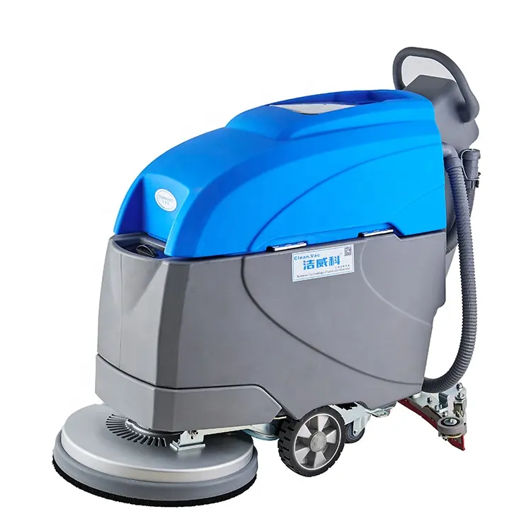 Single 20in disc brush industrial floor scrubber tile and grout cleaning machine of 2023